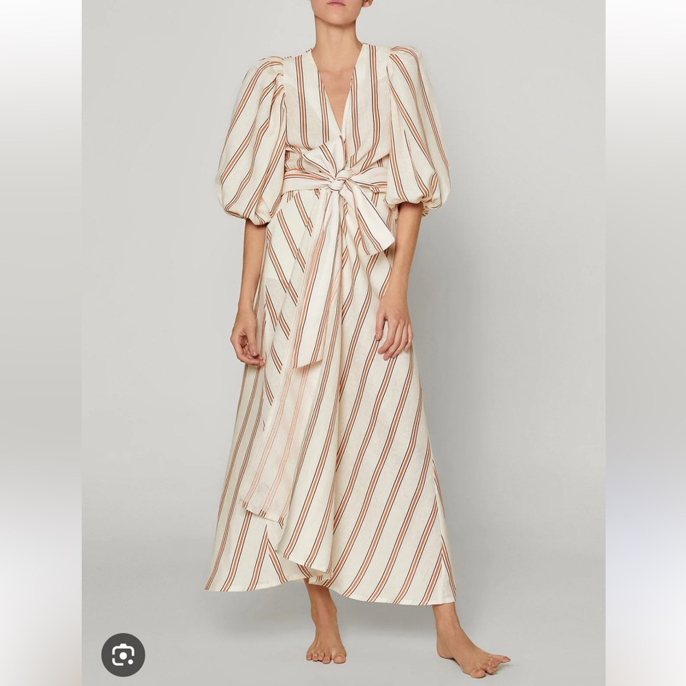 Juan de Dios Ermita Linen Dress